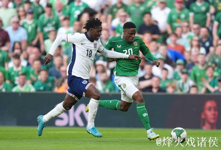 欧国联-赖斯传射立功 英格兰2-0击败爱尔兰迎来开门红